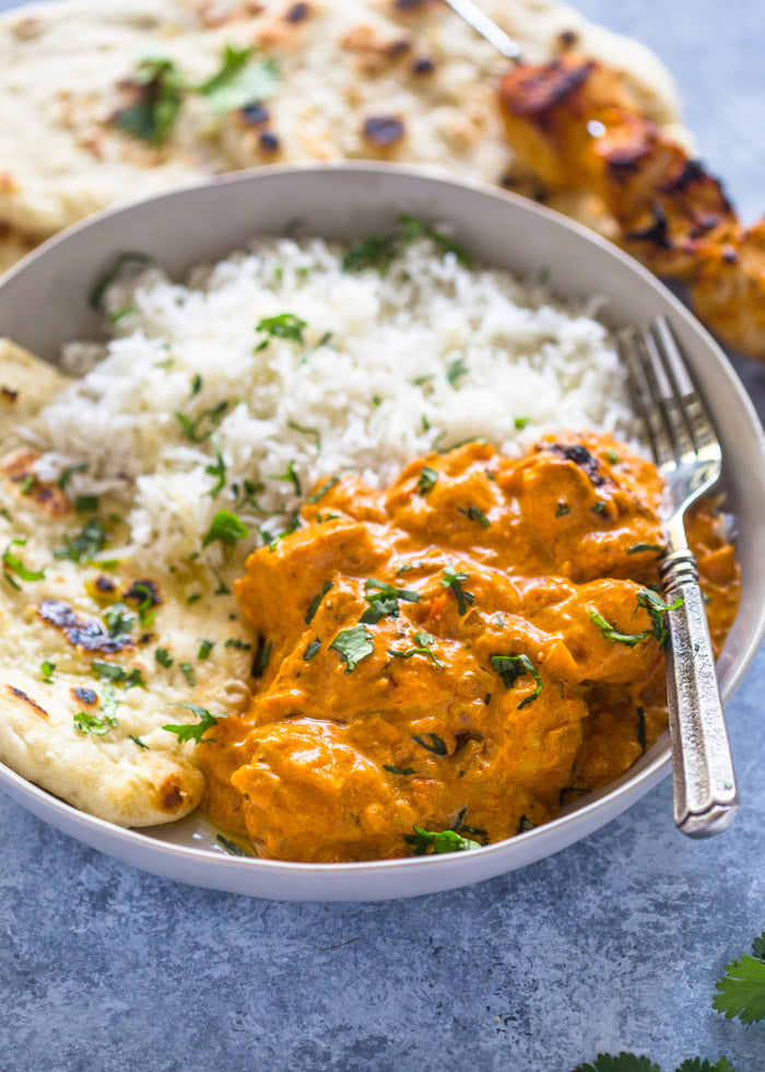 Crispy Tandoori Garlic Naan