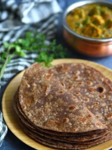 Crispy Whole Wheat Rumali Roti