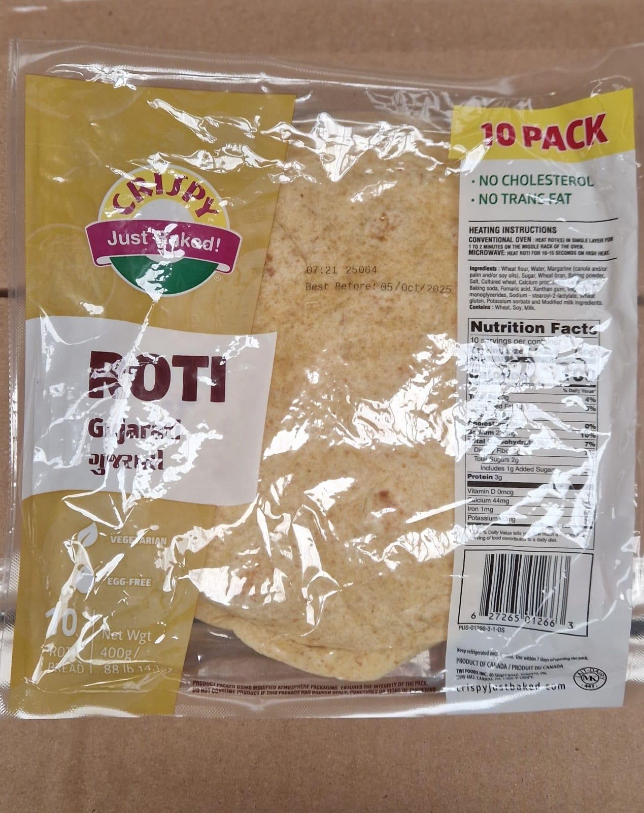 Crispy Gugarati Roti