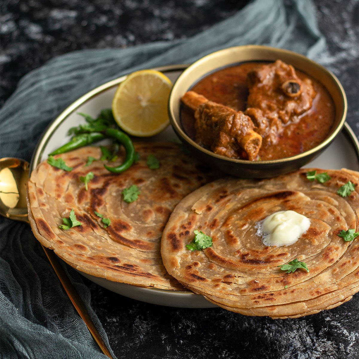 Crispy Whole Wheat Roti