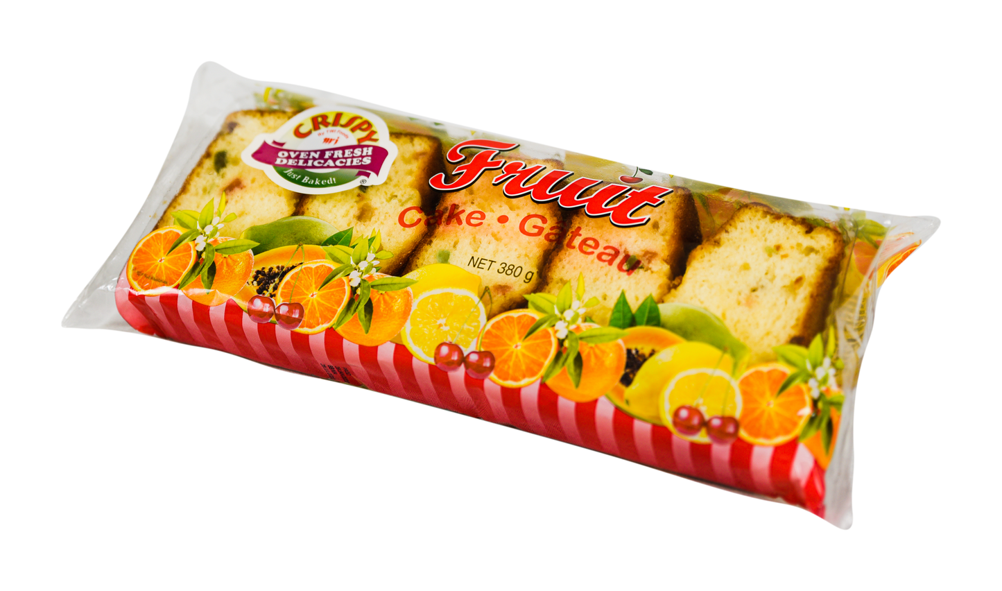 Crispy Regular Fruit Cake Slices