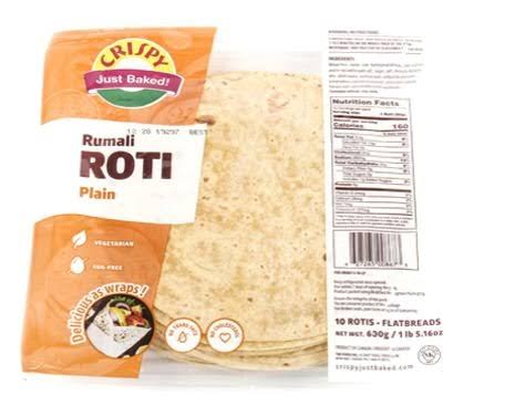 Crispy Rumali Roti