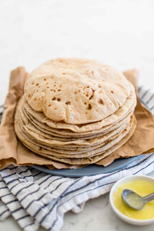 Crispy Whole Wheat Roti