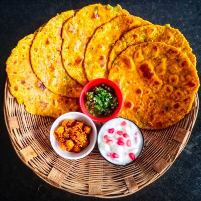 Crispy Besan [Chickpea] Roti