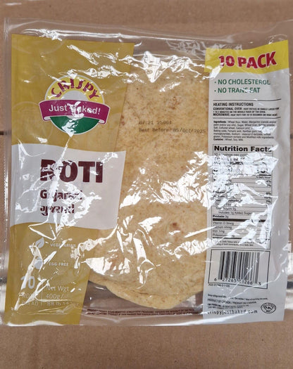 Crispy Gugarati Roti