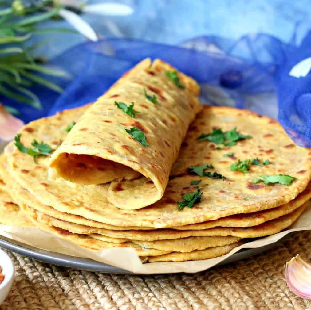 Crispy Besan [Chickpea] Roti