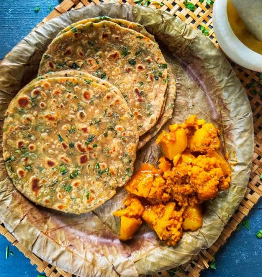 Crispy Methi [fenugreek] Roti