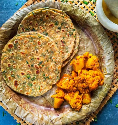 Crispy Methi [fenugreek] Roti