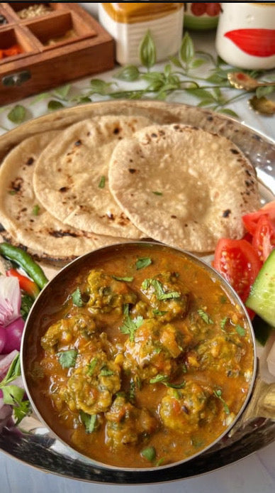 Crispy Besan [Chickpea] Roti